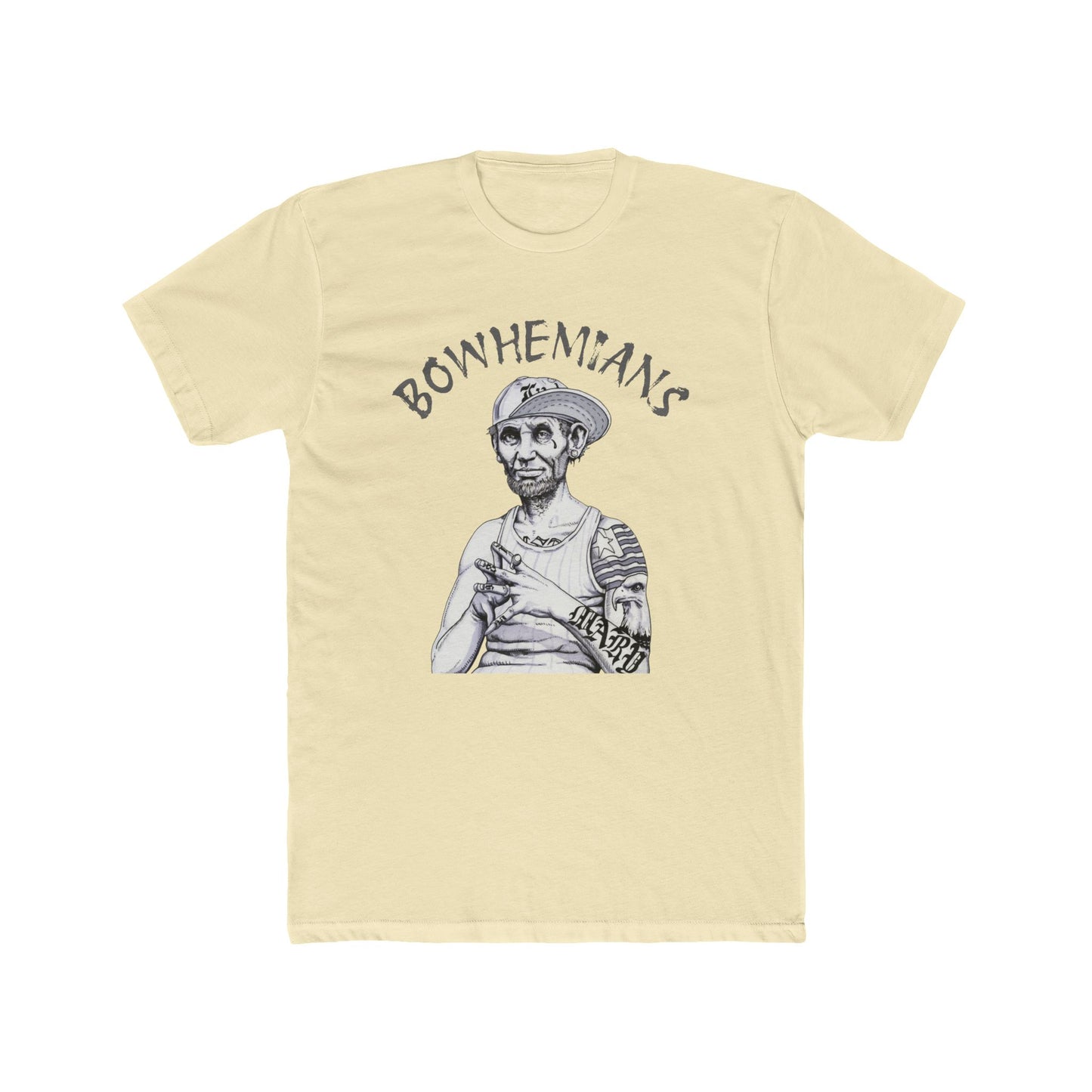 Bohemian Style Unisex Cotton Crew Tee chill abe