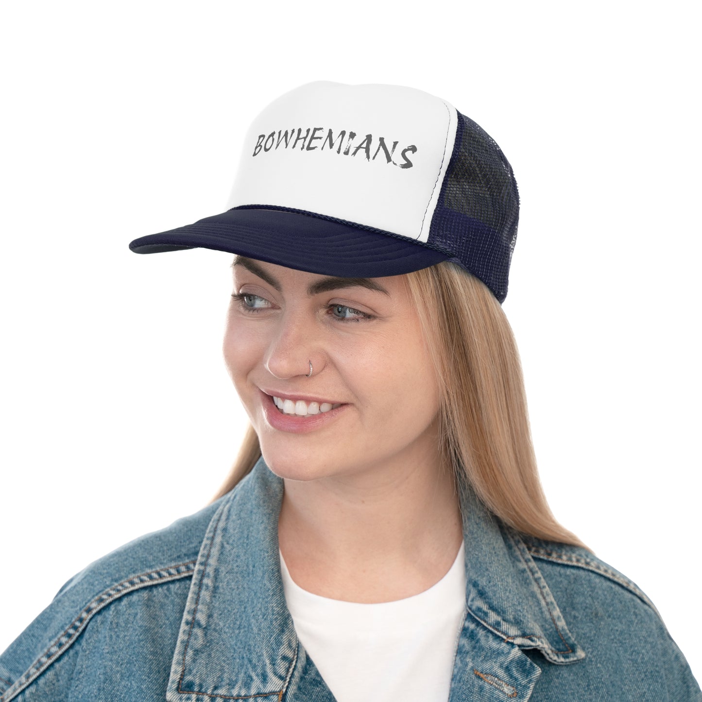 Bohemian Trucker Cap - Stylish and Unique Hat for Creative Souls
