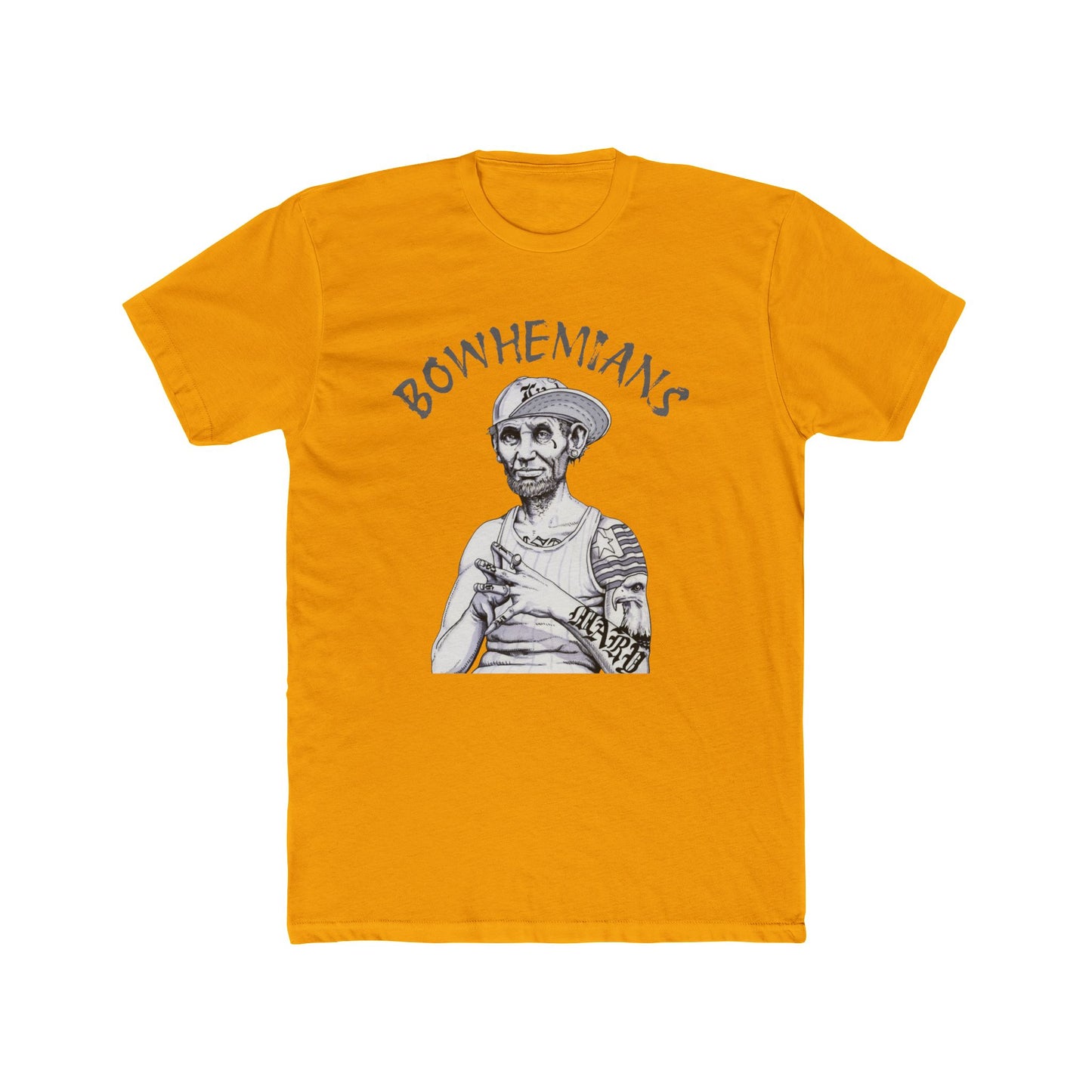 Bohemian Style Unisex Cotton Crew Tee chill abe