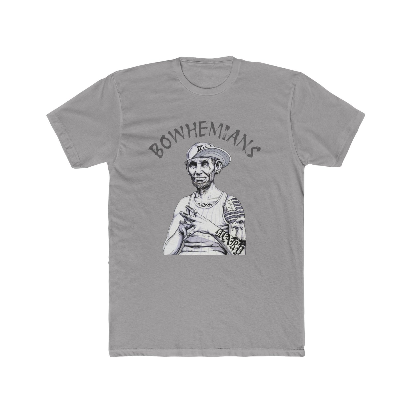 Bohemian Style Unisex Cotton Crew Tee chill abe