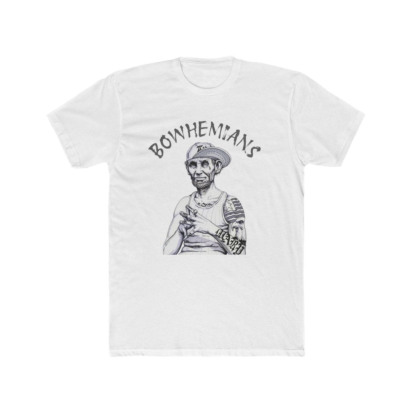 Bohemian Style Unisex Cotton Crew Tee chill abe