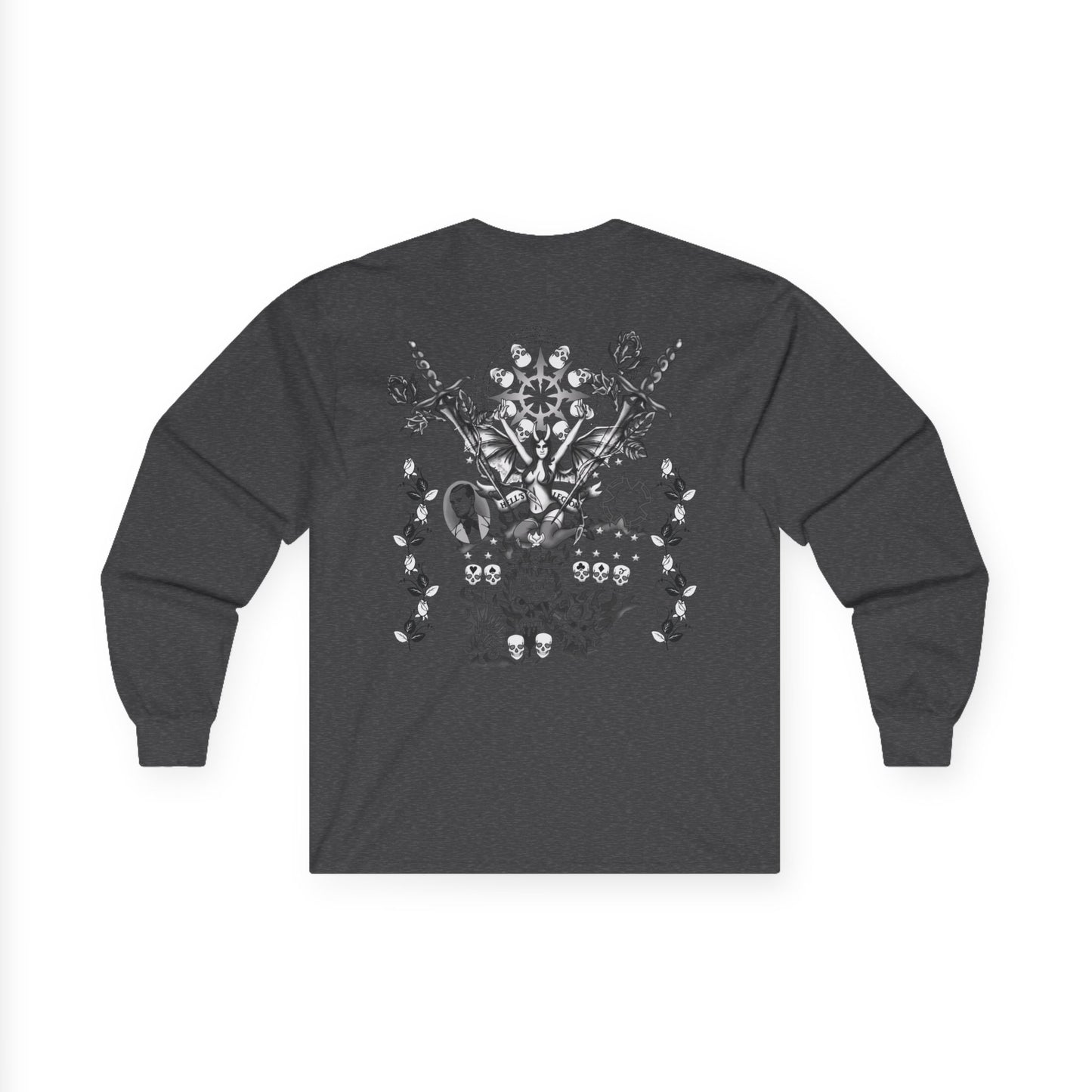 Bohemian Art Unisex Long Sleeve Tee - Vintage Aesthetic Graphic Shirt
