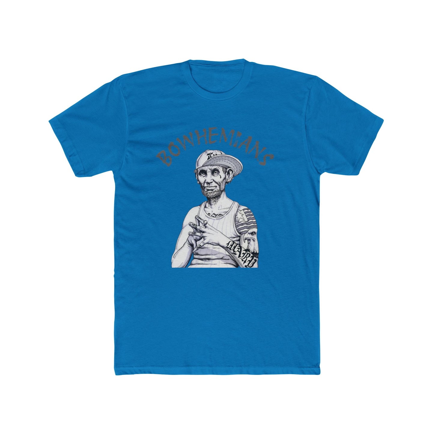 Bohemian Style Unisex Cotton Crew Tee chill abe