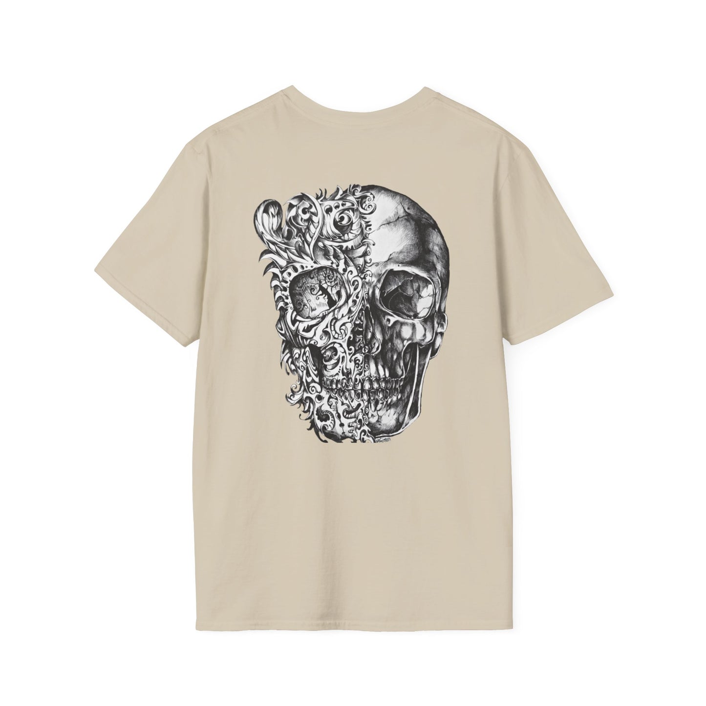 unisex skull t-shirt.