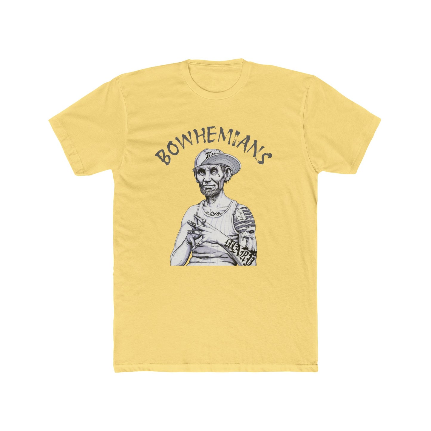 Bohemian Style Unisex Cotton Crew Tee chill abe