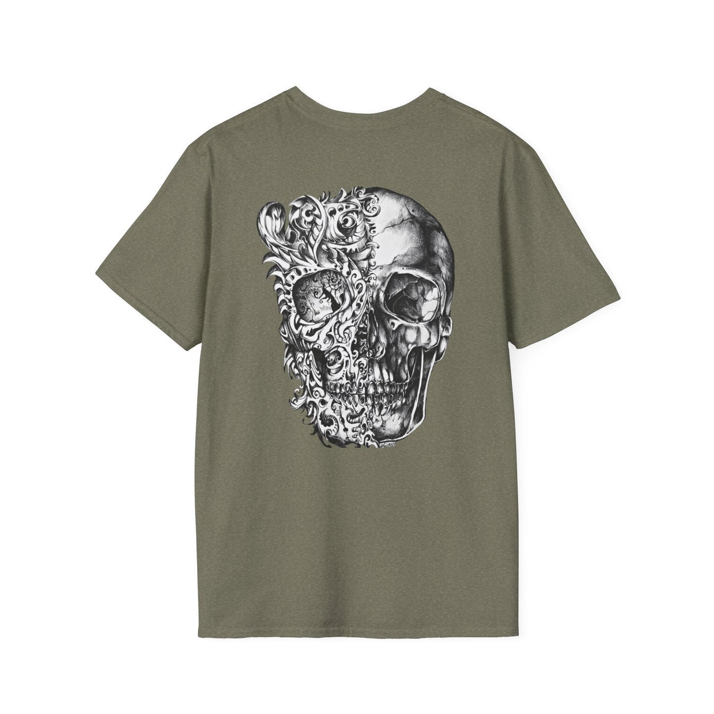 unisex skull t-shirt.