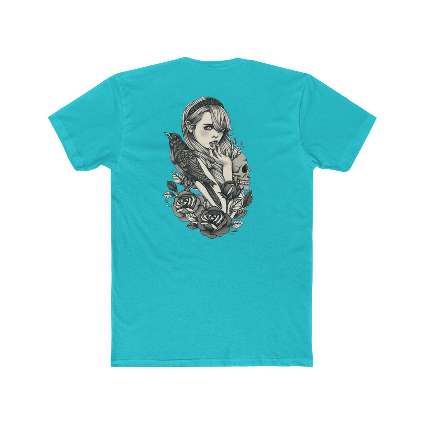 Bohemian Style Unisex Cotton Crew Tee chill abe