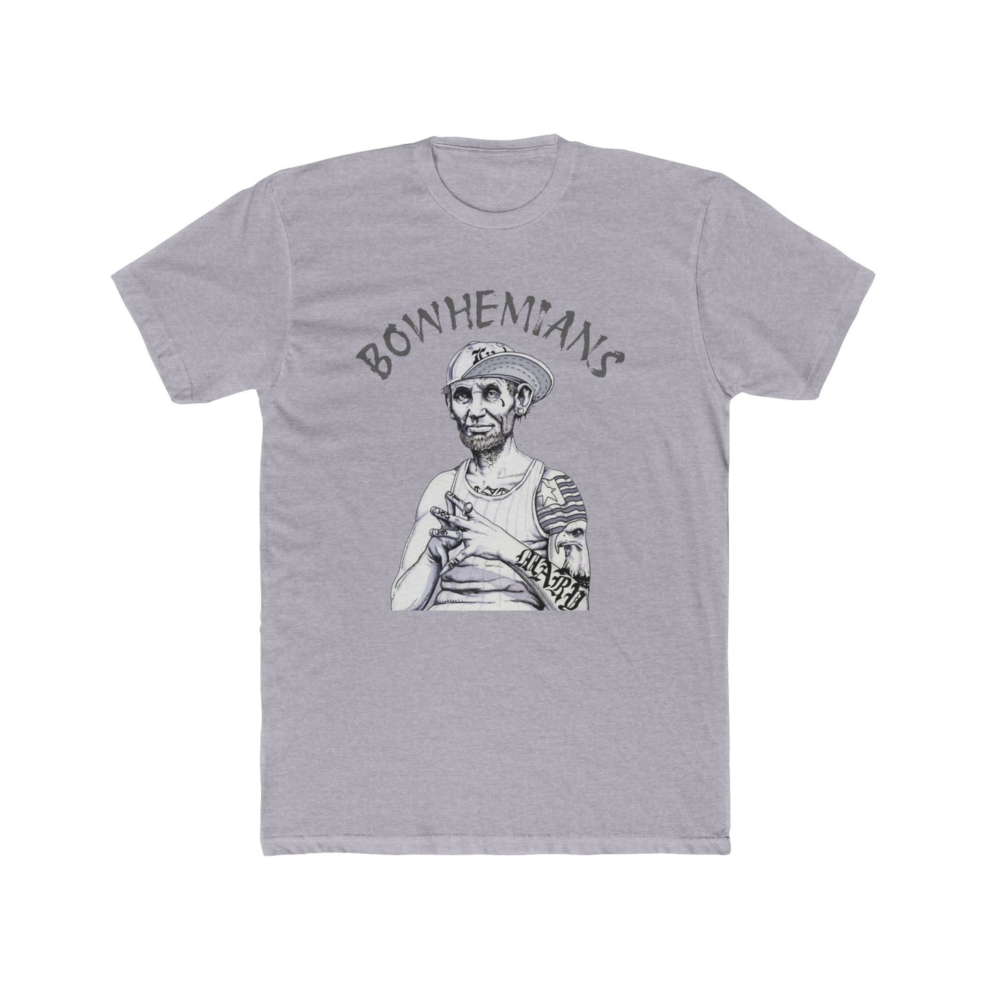 Bohemian Style Unisex Cotton Crew Tee chill abe