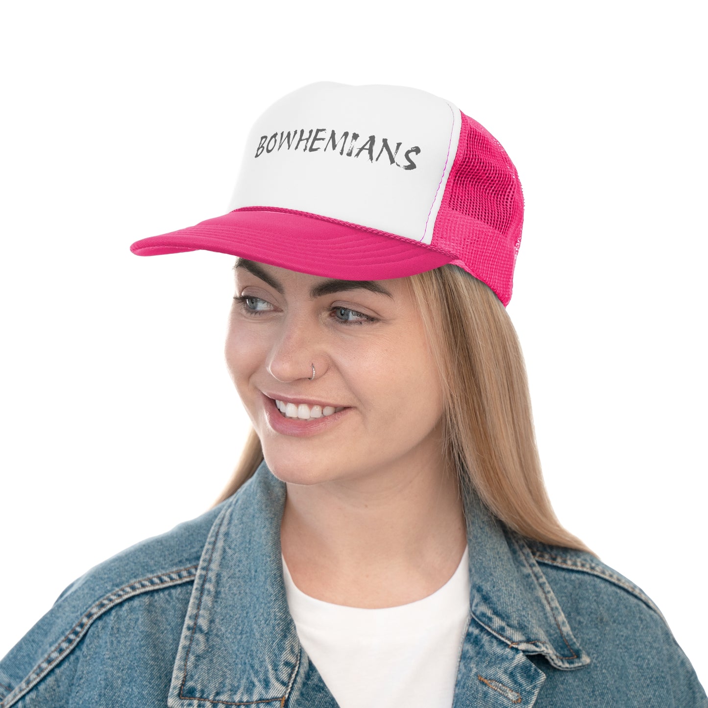 Bohemian Trucker Cap - Stylish and Unique Hat for Creative Souls