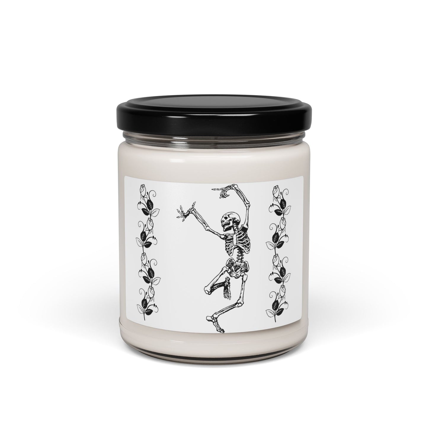 Halloween Skeleton Soy Candle - 9oz Scented Decorative Candle