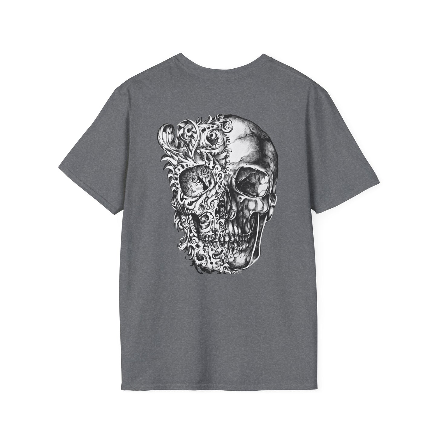 unisex skull t-shirt.