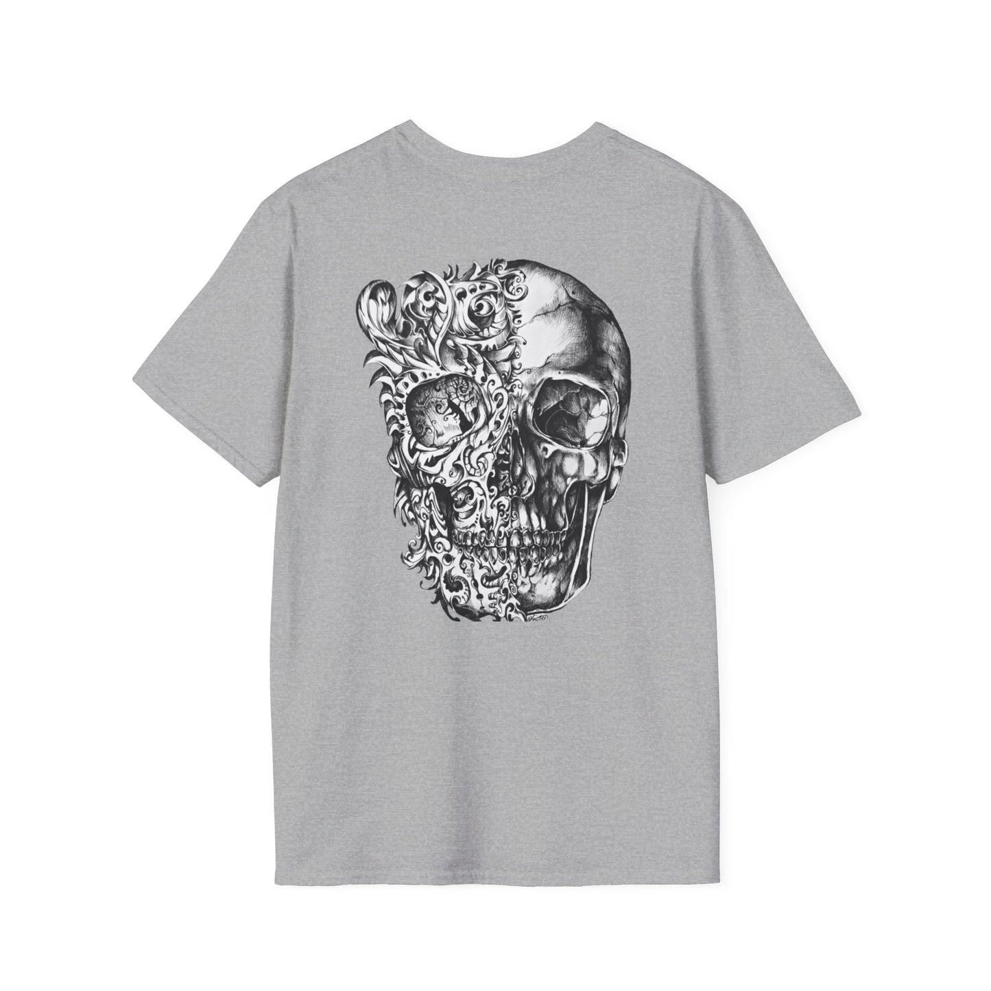 unisex skull t-shirt.