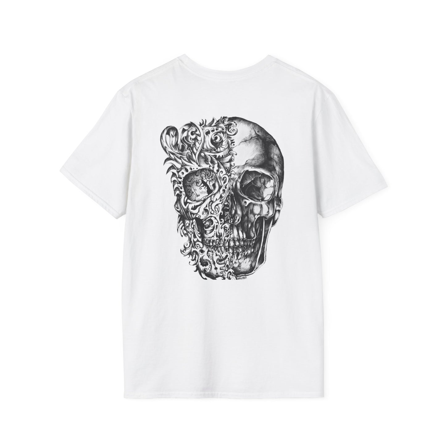 unisex skull t-shirt.