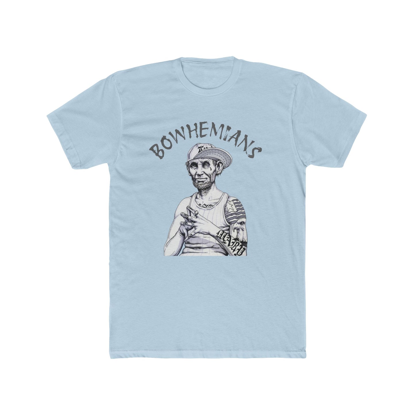 Bohemian Style Unisex Cotton Crew Tee chill abe