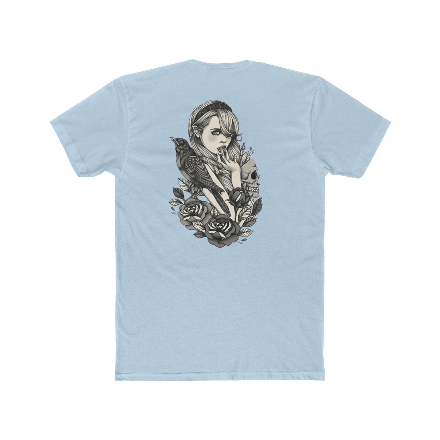 Bohemian Style Unisex Cotton Crew Tee chill abe