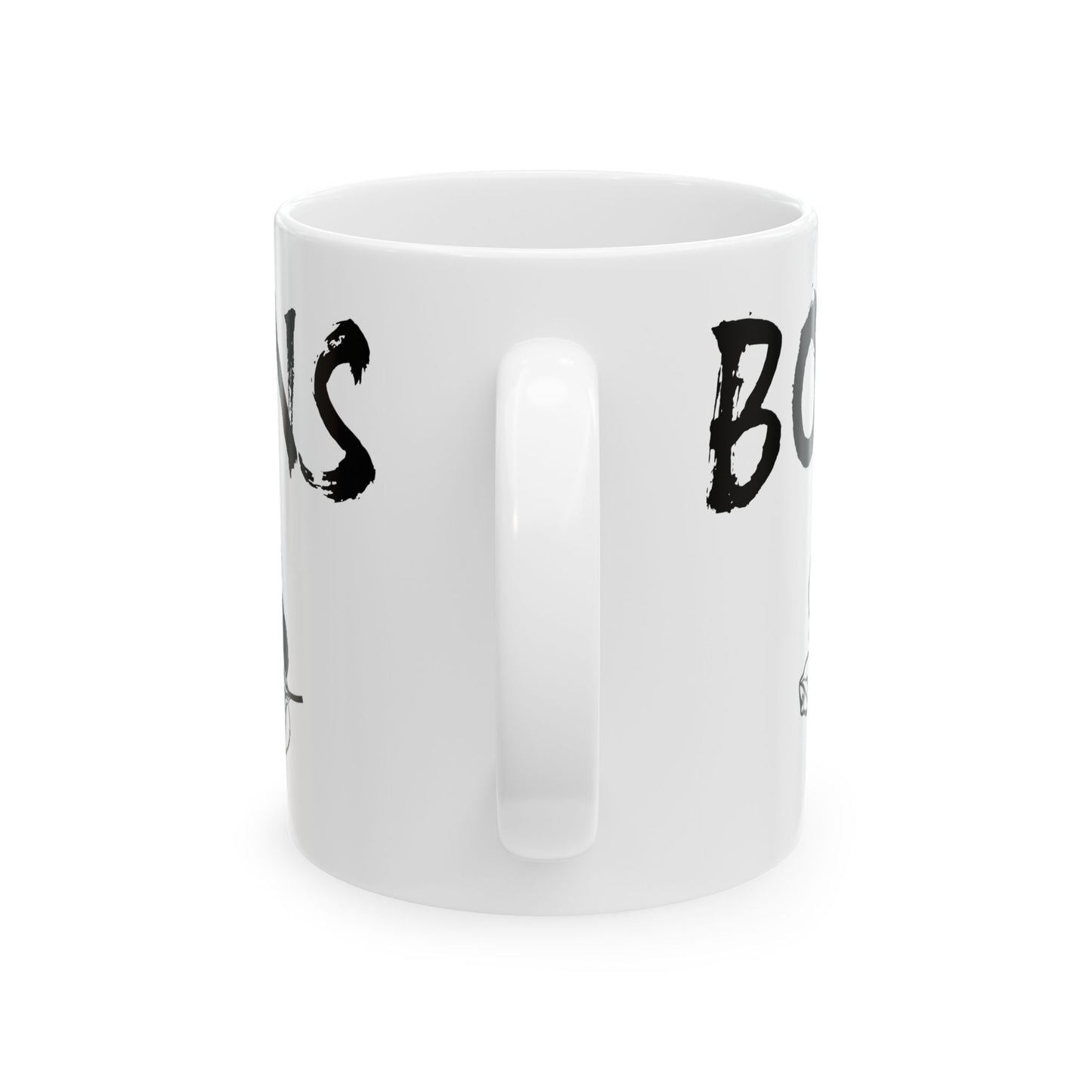 Bohemian Floral Ceramic Mug - Perfect Gift for Book Lovers