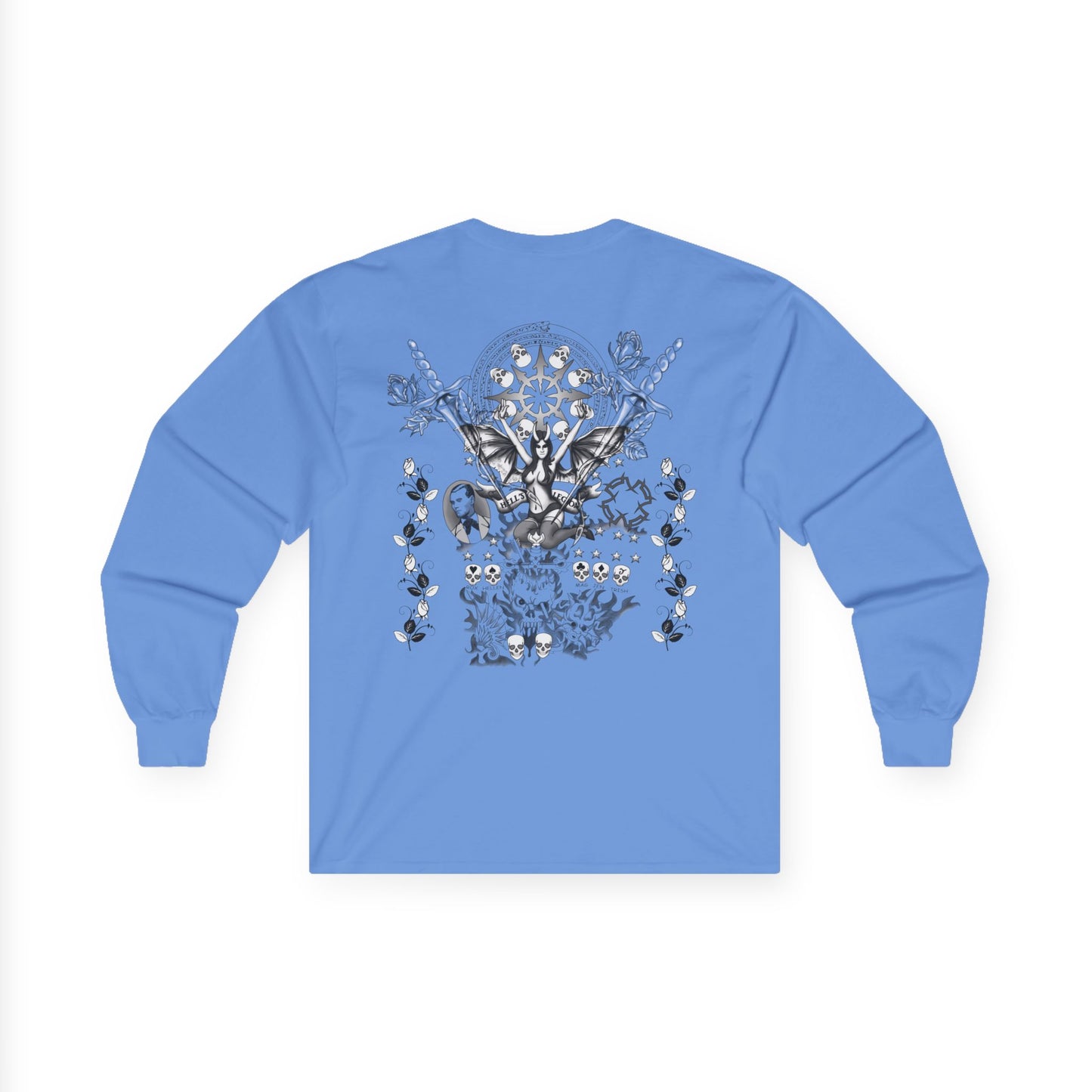 Bohemian Art Unisex Long Sleeve Tee - Vintage Aesthetic Graphic Shirt